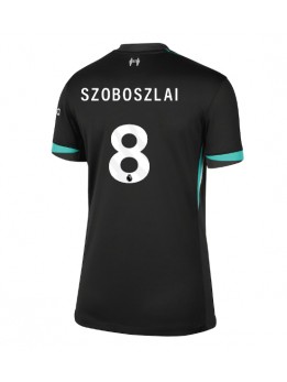 Ženski Nogometna dresi replika Liverpool Dominik Szoboszlai #8 Gostujoči 2024-25 Kratek rokav